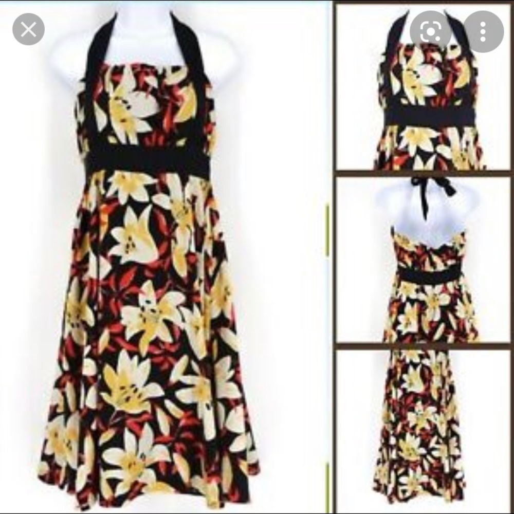 Moulinette soeurs Anthro silk dress 10